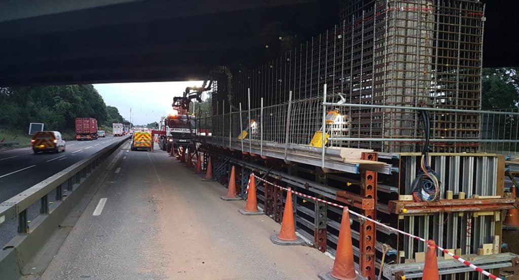 Motorway Bridge Strengthening