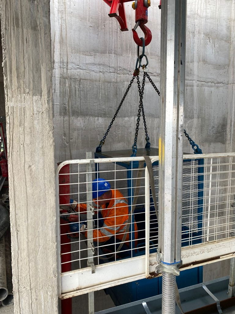 Vertical Riser Pipeline Installation - Macfarlane Concrete Pumping ...